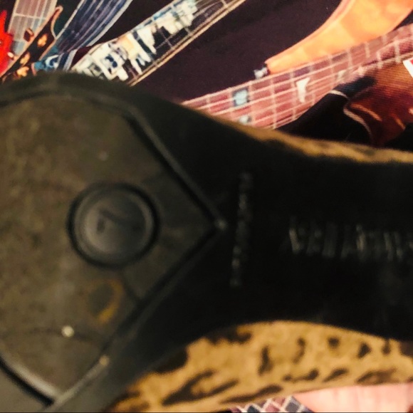 SALE!!! Hot Sam&Libby Leopard Ankle Booties! Size 7 - Picture 4 of 10